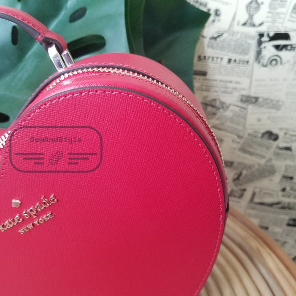 Kate Spade NWT New York Crossbody Red Love Shack Heart Purse Valentine - Picture 5 of 15
